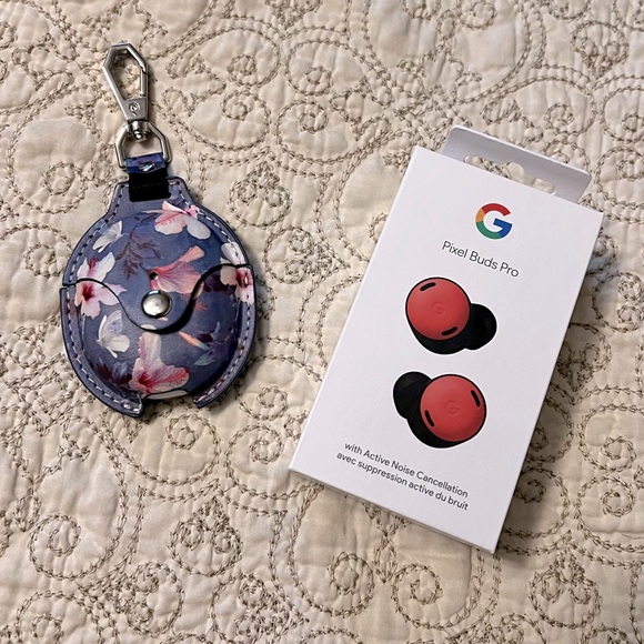Google Pixel Buds Pro in Coral -Active Noise Canceling- Multipoint Connectivity - Picture 1 of 8